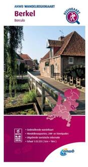 ANWB Wandelregiokaart  -   Berkel