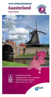 ANWB Wandelregiokaart  -   Gaasterland
