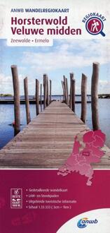 ANWB Wandelregiokaart  -   Horsterwold, Veluwe midden