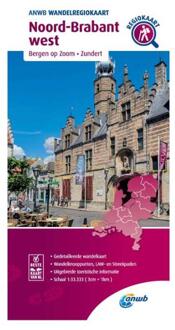 ANWB Wandelregiokaart  -   Noord-Brabant west