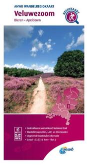 ANWB Wandelregiokaart  -   Veluwezoom 1:33.333