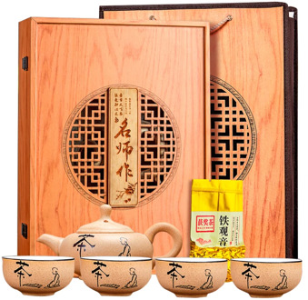 Anxi Alpine Oolong Tea Luzhou-Flavor Tie Guanyin Tea Tea Wooden Present Box Gift 500G