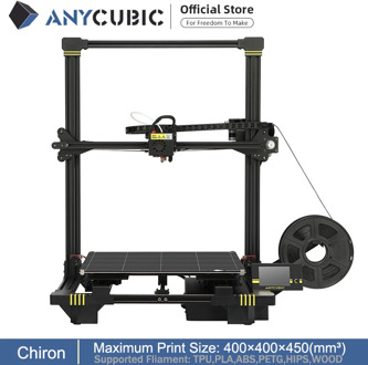 ANYCUBIC Chiron 3d Printer Large Build Volume With Automatic Level Ultrabase Extruder Heated Bed FDM 3D Printer Kit 3d-printer