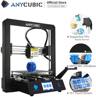 ANYCUBIC Mega-S 3D Printer Upgrade Printer Kits Large Plus Size Full Metal TFT Screen Printer 3d High Precision 3D Drucker