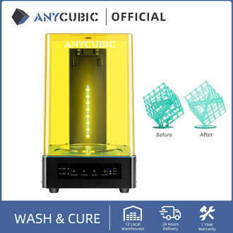 ANYCUBIC Wash & Cure For 3D Printer Washing Curing 3D Model 2-in-1 Wash And Cure Machine For 3D Printers