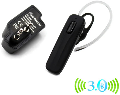 Anysecu AC-B09 V3.0 version Bluetooth Headset PTT Bluetooth Earpiece Earphone for UV-82 BF-888S UV-5R Walkie Talkie With K Plug