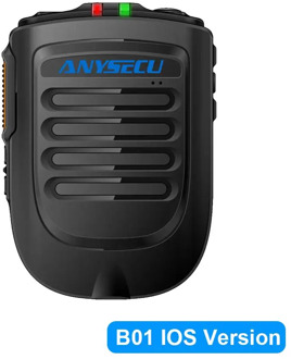 Anysecu Bluetooth Microphone B02 Handheld Wireless Microphone for 3G 4G Newwork IP Radio With REALPTT ZELLO IOS Mobile Phone