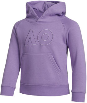 AO Embroidered Logo Sweater Met Capuchon Meisjes paars - 122,134,140,152