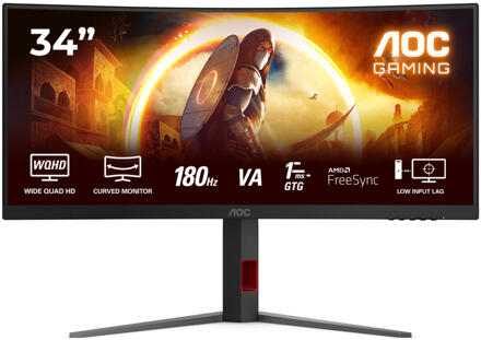 AOC CU34G4 Curved gaming monitor