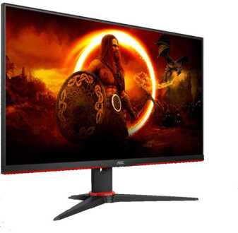 AOC PC-scherm - AOC - 24G2SPAE - 23.8 FHD - IPS-paneel - 165Hz - 1ms - 2 HDMI 1 DP 1 VGA - Zwart