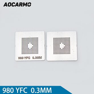 Aocarmo 980YFC LM4FS1AH 5 BBCIG 5BBC1G LM4FS1AH5BBCIGR LM4FS1AH5BBCIG Template SMC Stencil Plant Tin 0.3 MM