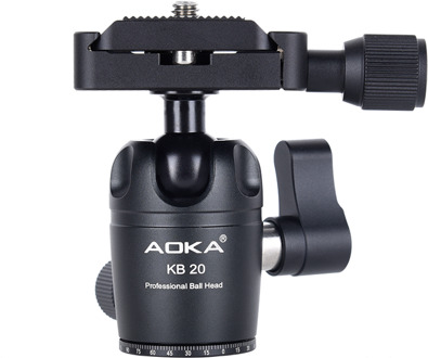 Aoka CMP163C Professionele Draagbare Reizen Carbon Fiber Camera Statief Ball Head Voor Slr Dslr Digitale Camera Lichtgewicht Mode KB20