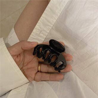 Aomu Retro Lente Zomer Candy Kleur Acryl Geometrische Effen Kleur Clip Haarspeld Voor Meisje Commuter Haaraccessoires 6