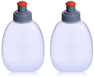 Aonijie 2 Stuks Hydration Taille Fles Running Riem Fles Bpa Gratis Sport Fles Voor Camping Fietsen Marathon 170Ml/250Ml