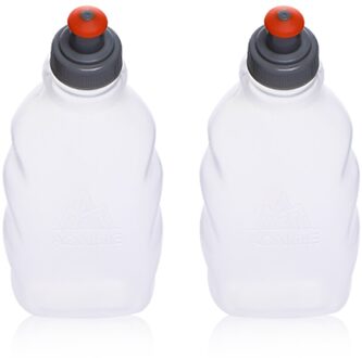 Aonijie 2 Stuks Hydration Taille Fles Running Riem Fles Bpa Gratis Sport Fles Voor Camping Fietsen Marathon 170Ml/250Ml