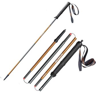 Aonijie E4201 Z-Pole Vouwen Ultralight Quick Lock Trekking Poles Wandelen Pole Ras Running Wandelstok Koolstofvezel 2 stk E4202 110cm