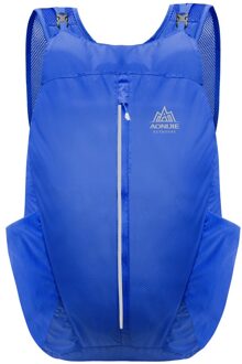 Aonijie Lichtgewicht Opvouwbare Packable Rugzak Reistas Pack H951 Voor Outdoor Wandelen Camping Shopping Dagrugzak 25L blauw