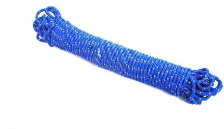 AOTU Paracord Parachute Cord 6mm Diameter 5 M-31 M Camping Touw Outdoor Klimmen Wandelen Camping Paracord blauw / 31m