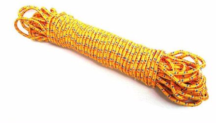 AOTU Paracord Parachute Cord 6mm Diameter 5 M-31 M Camping Touw Outdoor Klimmen Wandelen Camping Paracord oranje / 5m