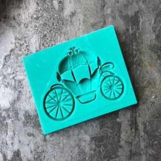 Aouke Pompoen Vervoer Siliconen Decorating Mallen Cake Silicone Mold Sugarpaste Chocolade Gumpaste Mal Van Klei