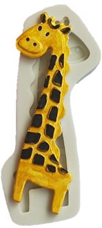 Aouke vier dier modellering siliconen mal zachte snoep klei modder mold fondant chocolade taart decoratie gereedschappen J115