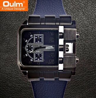 Aoulm/3364 Toevallige Enkele Beweging Riem Horloge Export Quartz Horloge Overigen