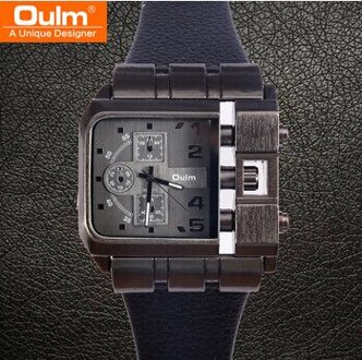 Aoulm/3364 Toevallige Enkele Beweging Riem Horloge Export Quartz Horloge wit