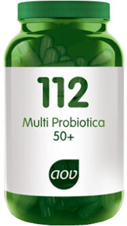AOV 112 Multi Probiotica 50+ Voedingssupplementen - 60 vegacaps