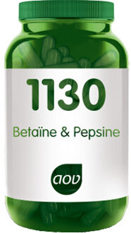 AOV 1130 Betaine & Pepsine - 120 vegacaps  - Enzymen - Voedingssupplementen