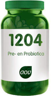 AOV 1204 Pre & Probiotica - 30 vegacaps  - Probiotica - Voedingssupplementen