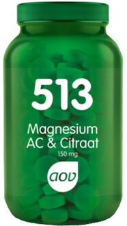 AOV 513 Magnesium AC & Citraat 150mg Voedingssupplementen - 180 tabletten