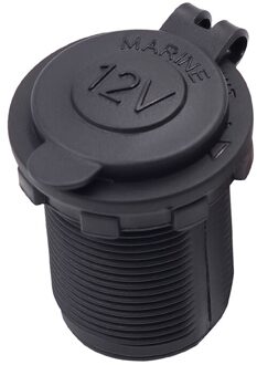 AOZBZ 12 V Waterdichte Auto Accessoire Sigarettenaansteker Stekker Outlet voor Boot Tractor Motorfiets Auto-styling Zwart