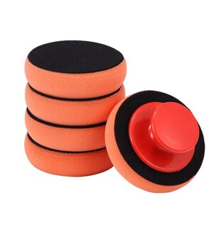 Aozbz 5Pc Wasstraat Wax Polish Polijsten Pad Spons Auto Auto Waxen Spons Auto Schoonheid Spons Motorfiets accessoires