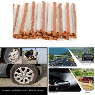 Aozbz Tubeless Band Reparatie Tools Auto Motorfiets Bike Tyre Repareren Rubber Strips Stiring Lijm Voor Puncture Emergency