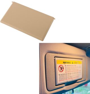 AP68-Car Zonneklep Zonneklep Shade Mirror Cover Voor Mercedes Benz W203 C Klasse C230 C240 C280 C32 C320 C350 C55 a2038170220 Beige