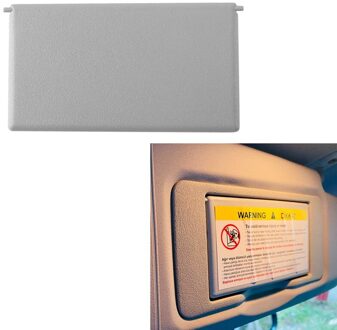 AP68-Car Zonneklep Zonneklep Shade Mirror Cover Voor Mercedes Benz W203 C Klasse C230 C240 C280 C32 C320 C350 C55 a2038170220 grijs