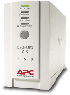 APC Back-UPS 650VA noodstroomvoeding 4x C13 uitgang, USB