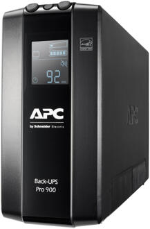 APC Back-UPS PRO BR900MI - Noodstroomvoeding, 6x C13 uitgang, USB, 900VA