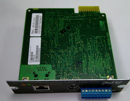 APC Box AP9619 Network Intelligent Management Card APC UPS Power Accessory Card AP9619 Network-Card