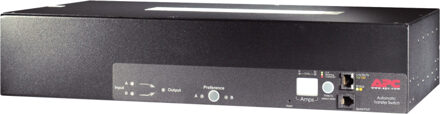 APC Rack ATS, 230V, 32A, IEC309 in, (16)C13 (2)C19 out energiedistributie Zwart