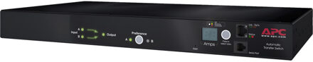 APC Rack Automatic Transfer Switch, 16A, 230V Zwart energiedistributie