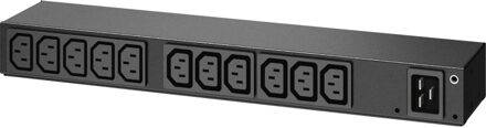 APC Rack PDU, Basic AP6020A Zwart