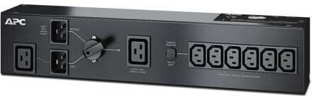 APC Service Bypass PDU 230V 16AMP W/ (6) IEC C13 And (1) C19 energiedistributie Zwart 7 AC-uitgang(en)