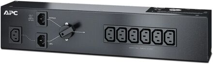 APC Service Bypass PDU energiedistributie Zwart 2 AC-uitgang(en)