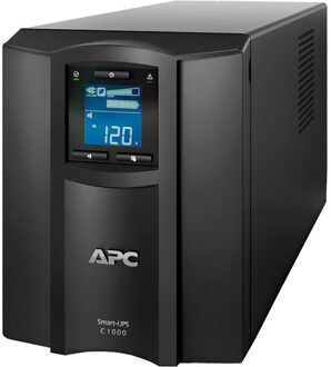 APC Smart-UPS SMC1000IC Noodstroomvoeding - 8x C13, USB, SmartConnect, 1000VA