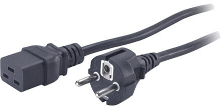 APC Stroomkabel C19 naar CEE/7 Schuko, 2,5m Kabel