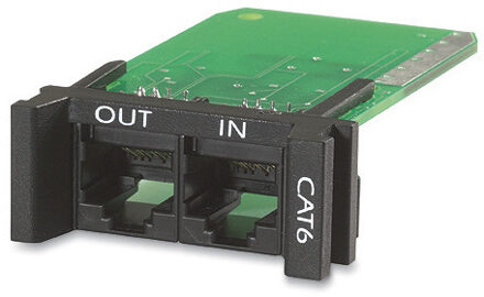 APC Suppressor PNETR6 Overspanningsbeveiliging 2 AC-uitgang(en) Zwart