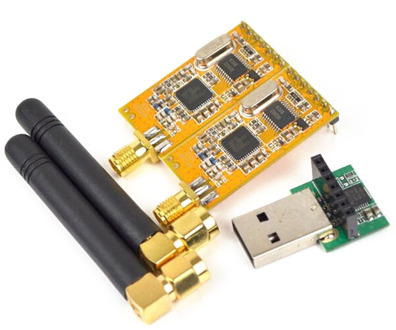 APC220 Wireless RF Serial Data Modules with Antennas USB Converter Module Adapter Kit for Arduino 3.3V-5V