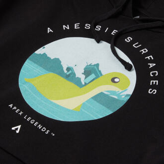 Apex Legends A Nessie Surfaces Women's Cropped Hoodie - Black - XS Zwart