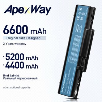 Apexway Batterij Voor Acer Aspire 5516 5517 5532 5732z AS09A31 AS09A41 AS09A51 AS09A56 AS09A61 AS09A70 AS09A71 AS09A73 AS09A75 5200mAh